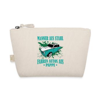 RDA Trabi hommes en acier, conduire des voitures en carton - Trousse biologique - nature - Devant