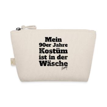 Mein 90er Jahre Kostüm In Der Wäsche Motto Party - Bio-Täschchen - Natur - Vorne