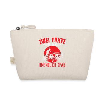 Zwei Takte, vier Gänge, unendlich Spaß Moped - Bio-Täschchen - Natur - Vorne