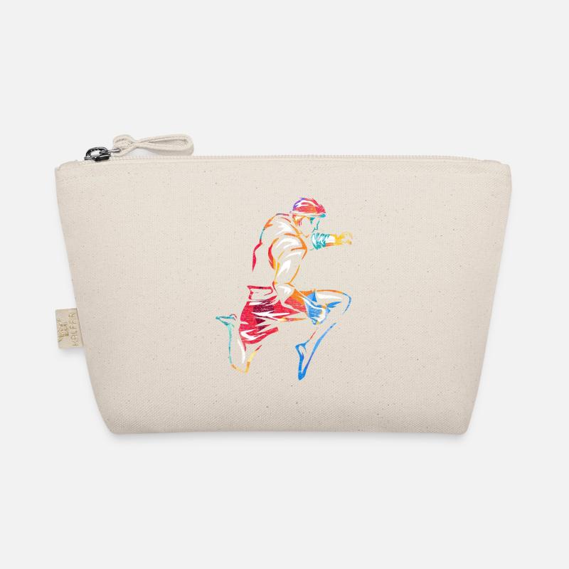 Muay Thai Fighter Gift Organic Pouch