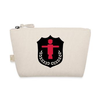 kicker_wappen_02 - Bio-Täschchen - Natur - Vorne