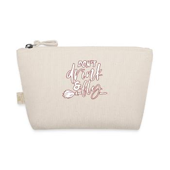 Halloween witches broom - Organic Pouch - nature - Front