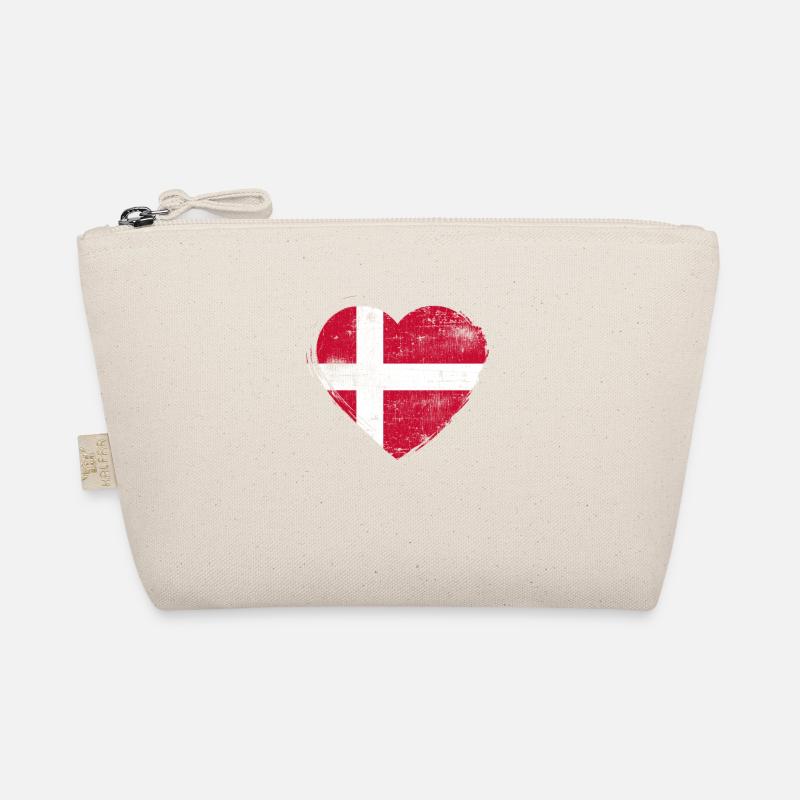 Denmark heart Organic Pouch