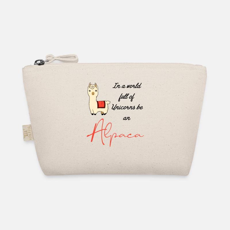 Alpaca Alpaca Alpaca Lama Comic Organic Pouch