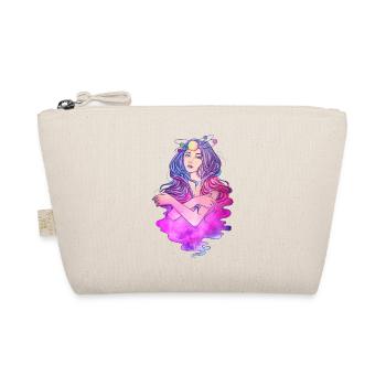 Celestial Anime Galactic Princess Manga Girl Goth - Organic Pouch - nature - Front