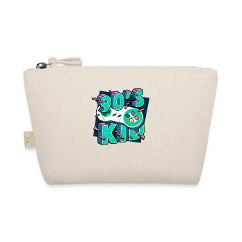 Mens 90s Kid 90s Men Design for Vintage Retro - Organic Pouch - nature - Front