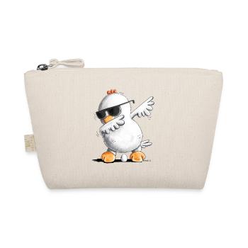 Dab Dance Chicken I Dabbendes Chicken I Dabbing Animals - Organic Pouch - nature - Front