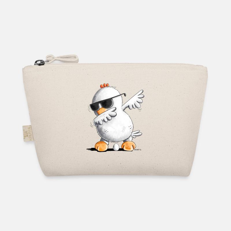Dab Dance Huhn I Dabbendes Huhn I Dabbing Tiere - Bio-Täschchen - Natur