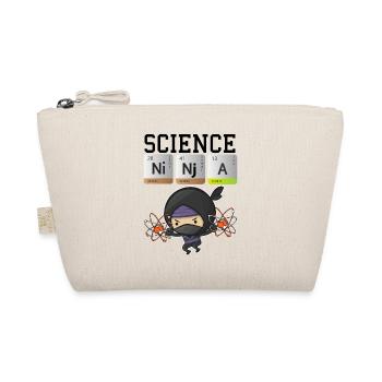 Wissenschafts-Ninja-Entwurfs-lustige Chemie-Elemente - Bio-Täschchen - Natur - Vorne
