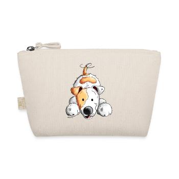 Süßer Jack Russell - Bio-Täschchen - Natur - Vorne