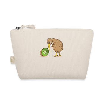 Kiwi New Zealand flightless bird kiwi fruit - Organic Pouch - nature - Front