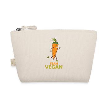 Running Vegan Carrot Team Vegan - Organic Pouch - nature - Front