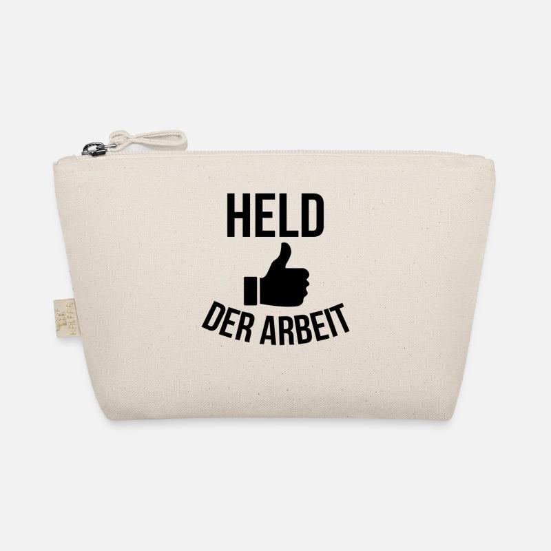Held der Arbeit - Bio-Täschchen - Natur