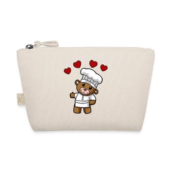 Teddy Chef Chef Chefs Cook Host - Organic Pouch - nature - Front