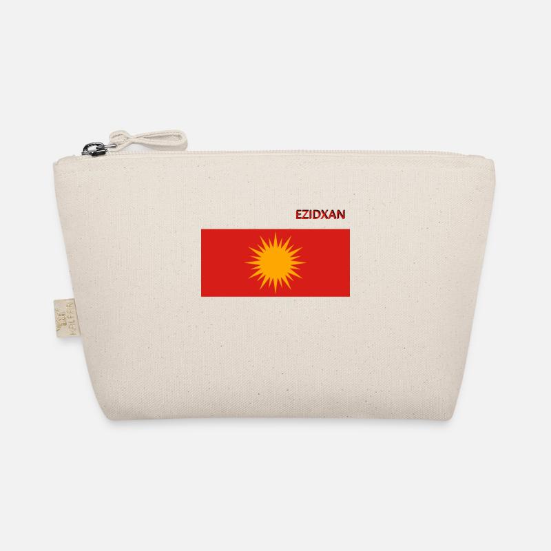 Ezidxan Flagge Ezidi Fahne - Bio-Täschchen - Natur