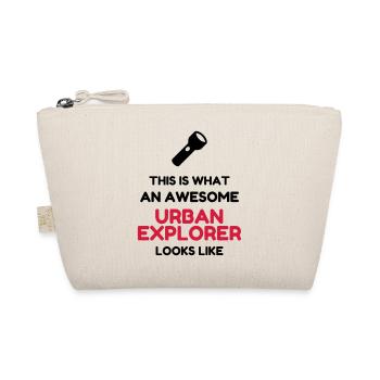 Urbex / Urban Exploration / Explorer / Cataphile - Organic Pouch - nature - Front