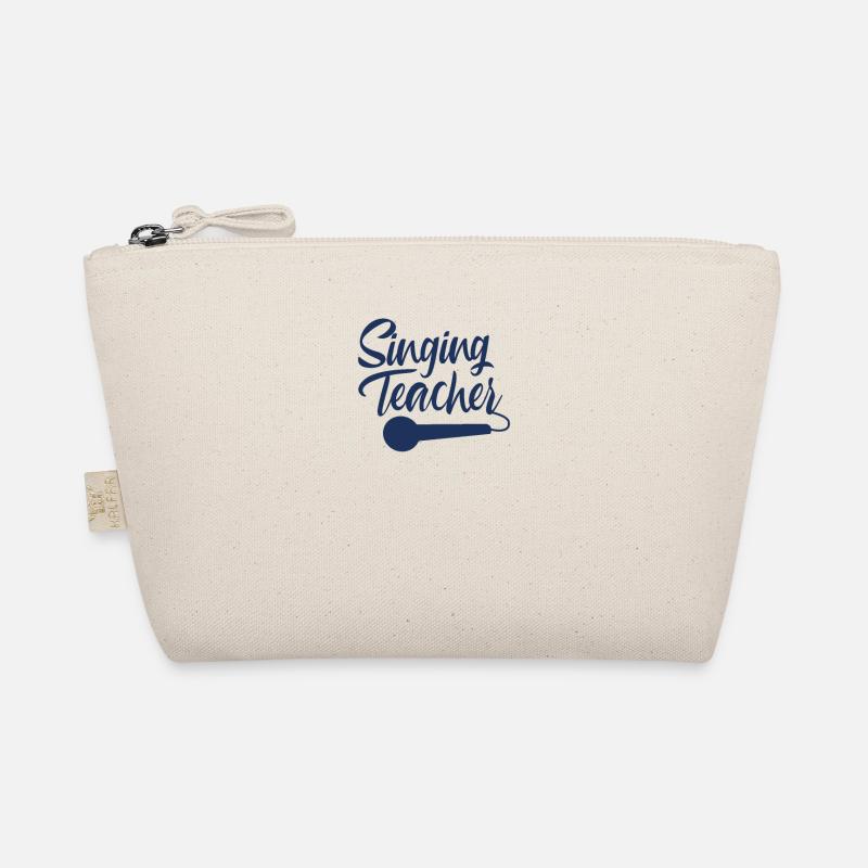 Singing singing lessons singing teacher teacher song Organic Pouch