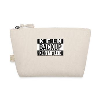 Kein Backup Kein Mitleid Informatik Computer Humor - Bio-Täschchen - Natur - Vorne