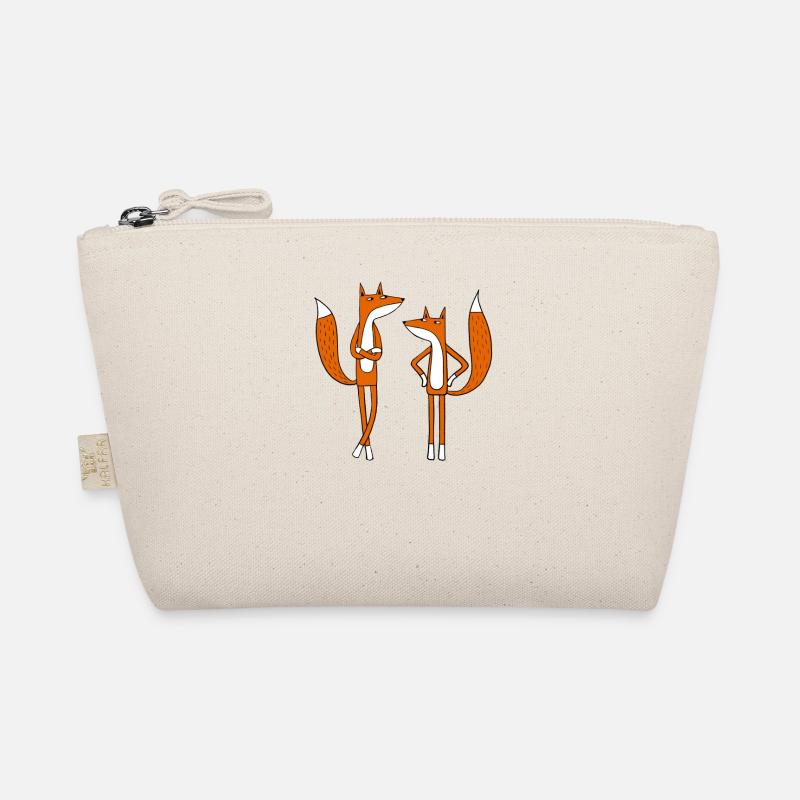 Foxes with Attitude Organic Pouch
