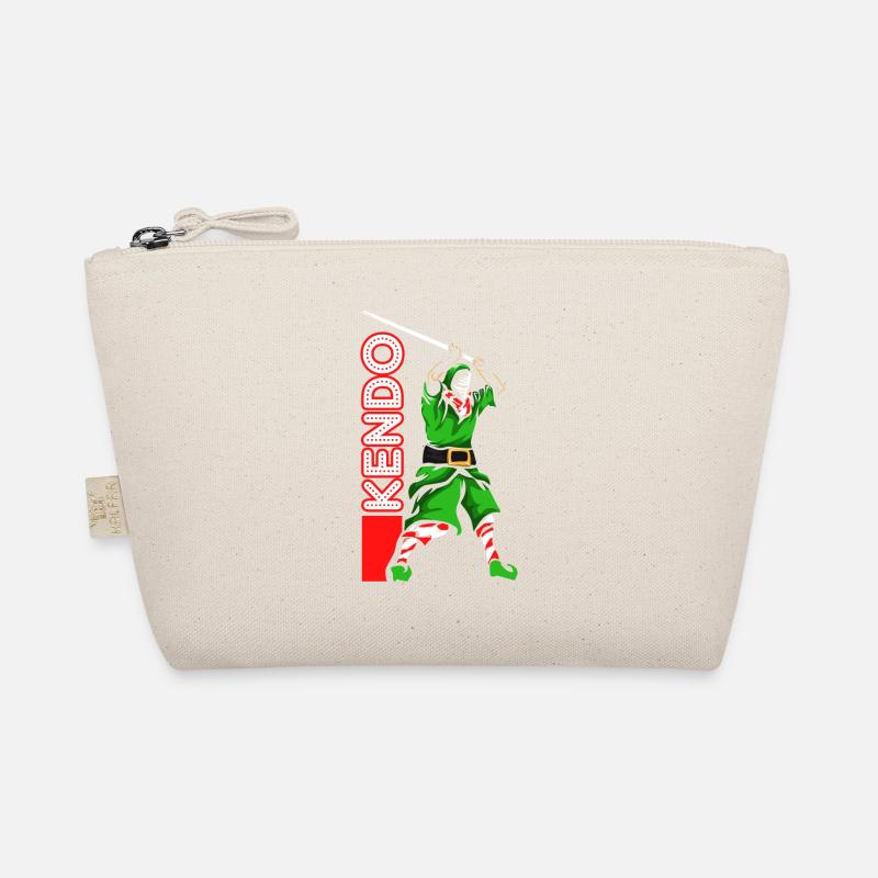 Kendo Weihnachten Geschenk - Bio-Täschchen - Natur