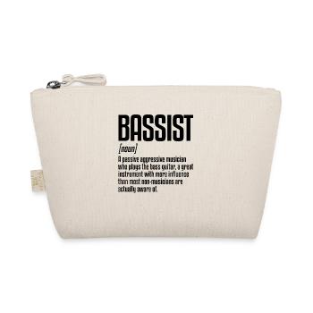 Bassist Definition | Bassinstrument, Bassgitarre - Bio-Täschchen - Natur - Vorne