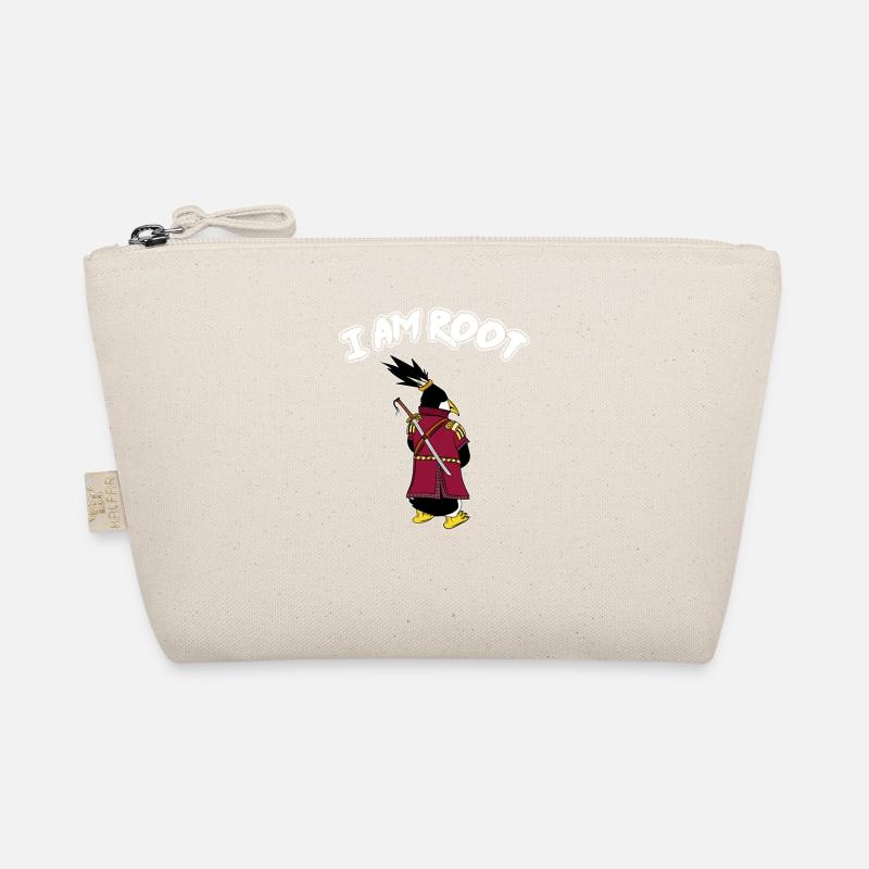 Linux Penguin I Am Root Geeks Nerd Computer Ninja Organic Pouch