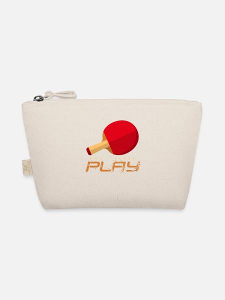 Pingpong Energy: Eat Sleep Play - Organic Pouch - nature