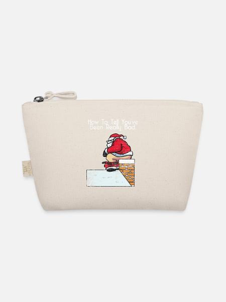 Chimney sweep christmas gift - Organic Pouch - nature