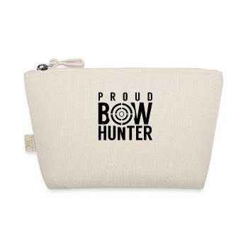 Bow bow hunt bow hunter archery arrow - Organic Pouch - nature - Front
