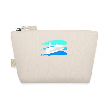 Jet Ski Driver Color Splash - Organic Pouch - nature - Front