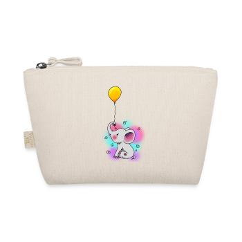 Luftballon Elefant Baby Fantasy Kinder Kleinkind - Bio-Täschchen - Natur - Vorne