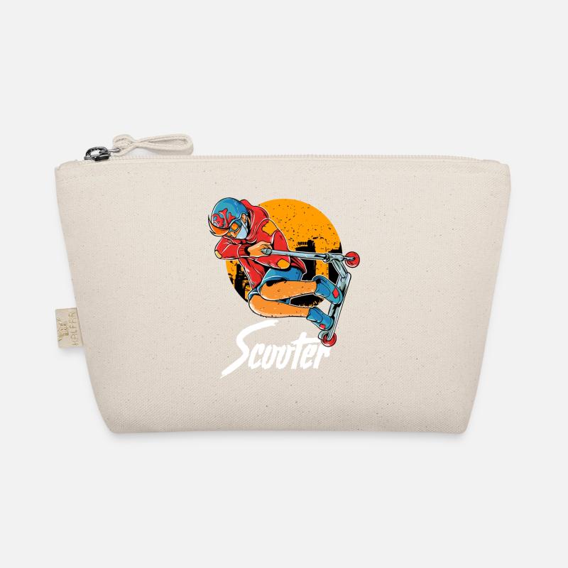 Lustige Roller-Kinderreittricks Bio-Täschchen