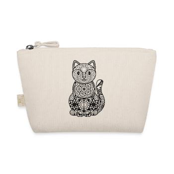 Mandala idée de cadeau de chat pour les femmes et les hommes - Trousse biologique - nature - Devant