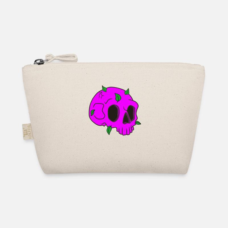 Skull archeology Organic Pouch