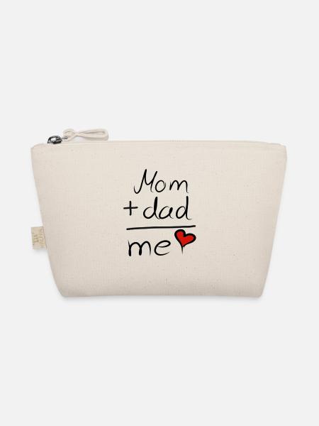 MOM DAD ME - Bio-Täschchen - Natur