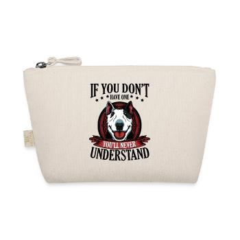 Bull Terrier - Organic Pouch - nature - Front
