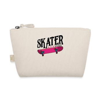 Neon Rosa Skateboard - Bio-Täschchen - Natur - Vorne
