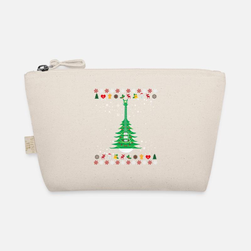 Guitar Christmas Tree Organic Pouch