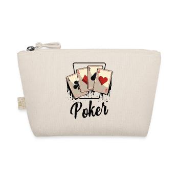 Poker - Bio-Täschchen - Natur - Vorne