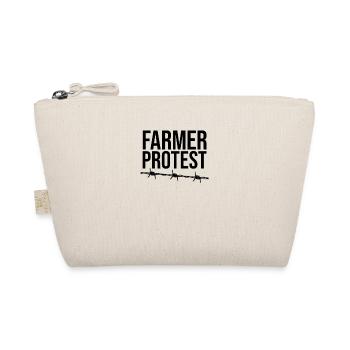 Demo BaUer Protest Traktor Bauern Bauernprotest - Bio-Täschchen - Natur - Vorne