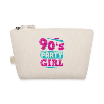 '90s Music Girls - Organic Pouch - nature - Front