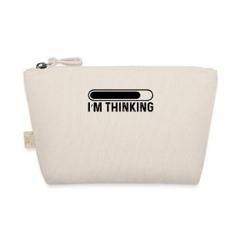 Coding Nerd Gamer I'm Thinking Programmer - Organic Pouch - nature - Front