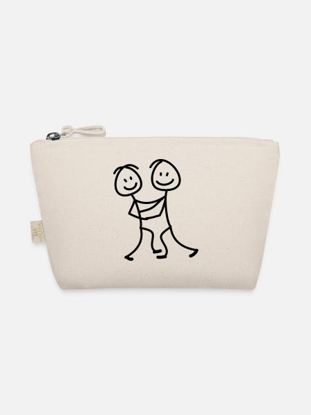 dancing - Organic Pouch - nature