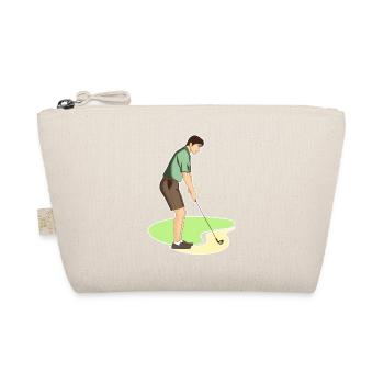 Golf | Golfing | Golfer | golf - Organic Pouch - nature - Front