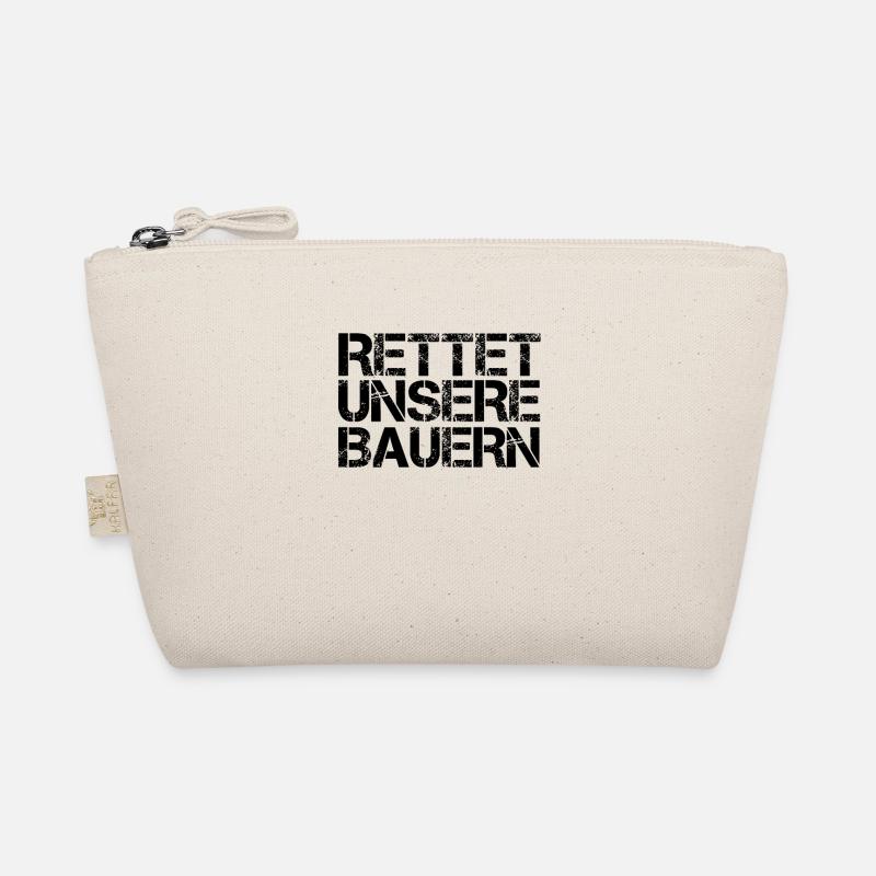 Demonstration Landwirt Bauernprotest Dauer Bauern Bio-Täschchen