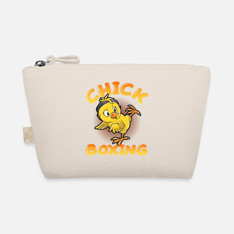 Chick Boxing Kickboxing Kickboxing Chick Organic Pouch