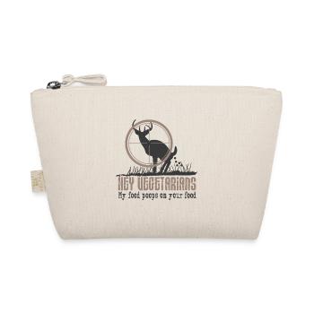 Chasseur de cerf végétarien Mon manger chie sur le tien - Trousse biologique - nature - Devant