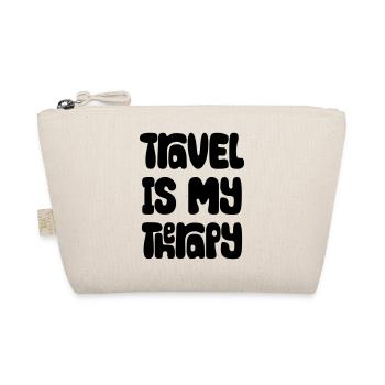 Travel Is My Therapy - Trousse biologique - nature - Devant