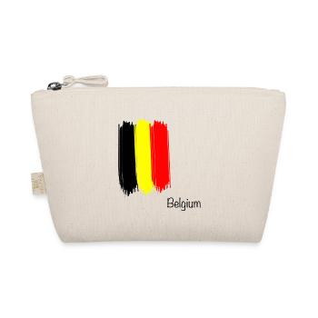 cool belgian flag belgium belgium gift - Organic Pouch - nature - Front