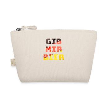 Cadeau de vacances drapeau Allemagne bière - Trousse biologique - nature - Devant